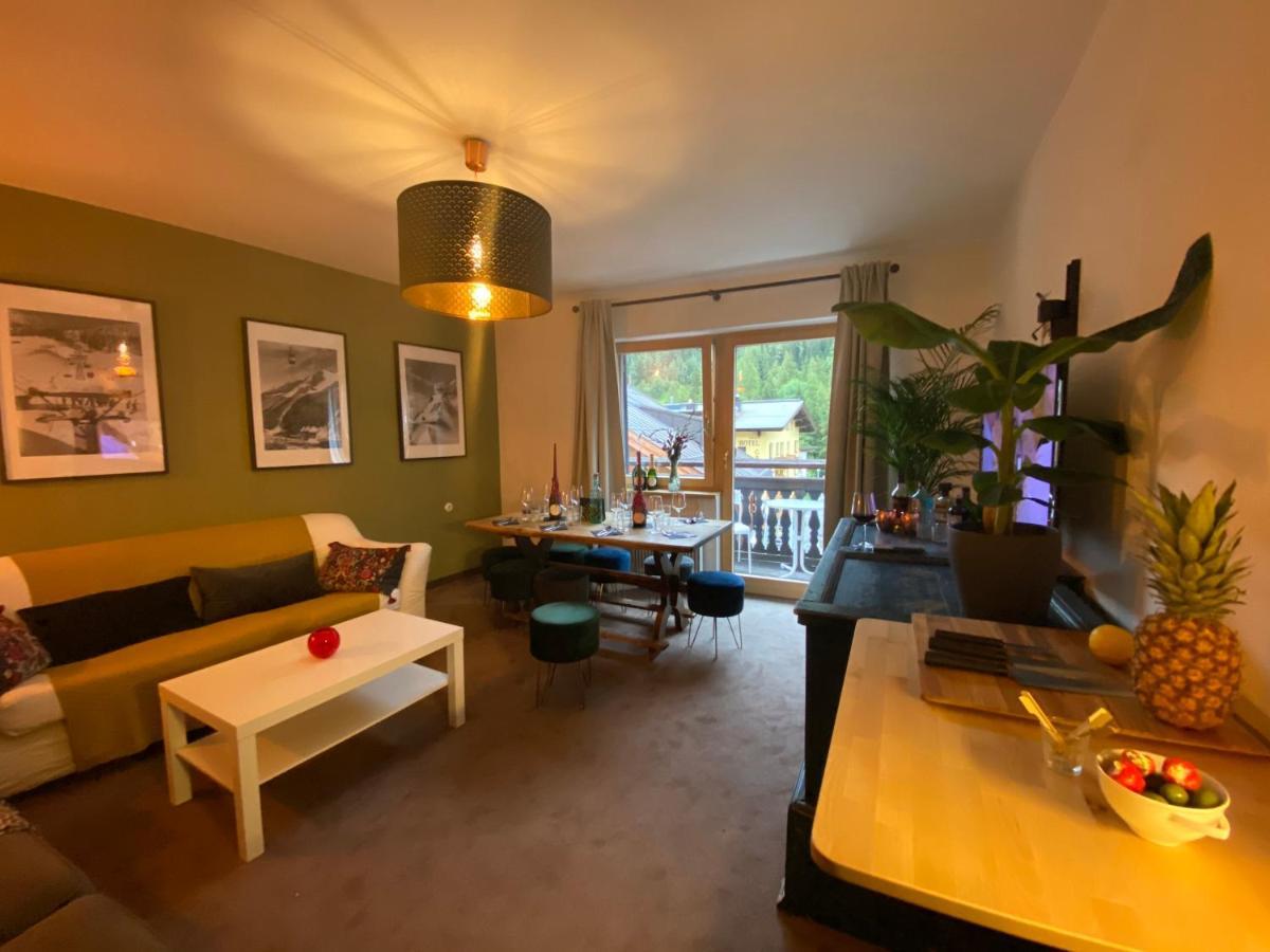 Cafe Schneider Appartments Sankt Anton am Arlberg Dış mekan fotoğraf